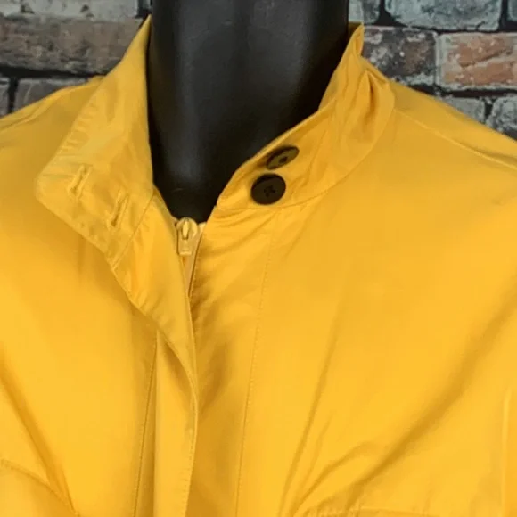 Louis Feraud Yellow jacket Sz 8 - Picture 4 of 7